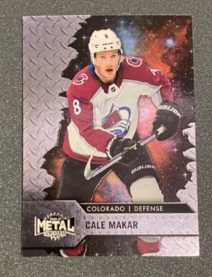 2020-21 Skybox Metal Universe Cale Makar #60 Colorado Avalanche - Image 1 of 2