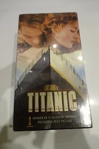 Titanic (VHS, 1998) Two-Tape Box Set BRAND NEW & FACTORY SEALED - Picture 1 of 4