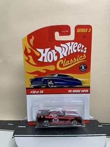 Hot Wheels Classics #30 Series 3 2006 Dodge Viper Coupe Spectraflame Red w/5sp  - Picture 1 of 14