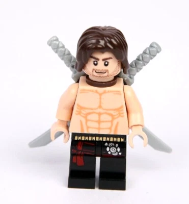 Lego Minifigura Dastan (POP007) Sin Camisa Del Príncipe de Persia Set 7570 Foto 1 de 4
