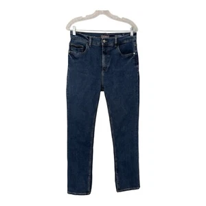 DL1961 Patti Straight High Rise Vintage Jean Women’s 29 Blue Skylark Split Hems - Picture 1 of 14