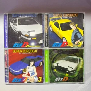 Super Eurobeat initial D Presents selection BEST CD D-Selection Set of 4 - Picture 1 of 6