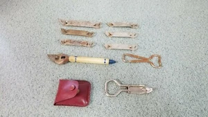 Lot of  9 Vintage Beer Can/Bottle Openers - different beers - Picture 1 of 9