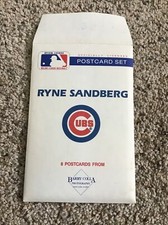 1991 THE BARRY COLLA POSTCARD RYNE SANDBERG 8 CARD SET CUBS HoF NMMT IN ENVELOPE