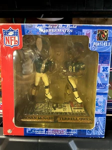 MCNABB & OWENS Philadelphia Eagles Legends NFL “Ticket Base” Bobblehead - Picture 1 of 1