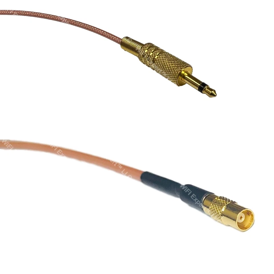 RG316 3.5mm 1/8 to MCX FEMALE RF Cable Rapid-SHIP LOT - Image 1 of 1