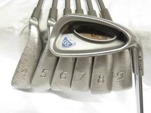 Used Ping G5 Black Iron Set 4-PW Ping CS Lite Stiff Steel Shafts S - Picture 1 of 8