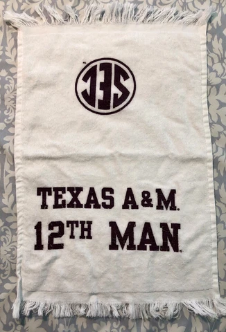 Texas A & M Aggies 12th Man Rally Towel Cover