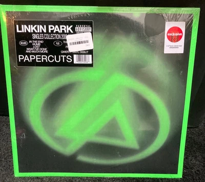• Linkin Park- Papercuts Double Vinyl LP (Target Exclusive Bone Color) BRAND NEW - Image 1 of 4