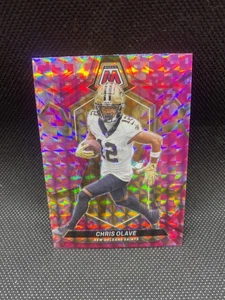 2024 Panini Mosaic - Chris Olave #157 Camo Pink Mosaic Prizm - Picture 1 of 2