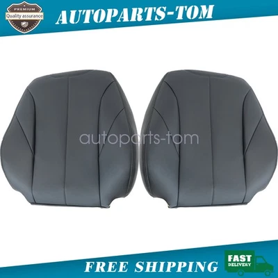 Cubierta de asiento superior negra para conductor y pasajero 12-18 para BMW F30 330i xDrive 340i xDrive Foto 1 de 4