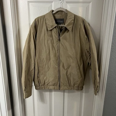 Chaqueta Croft & Barrow Ultimate Stain Defense para hombre color tostado talla M ropa exterior utilitaria Foto 1 de 4