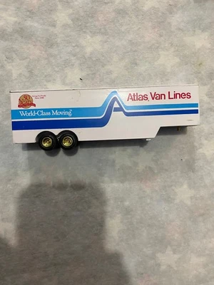 老式 Atlas Van Lines 拖车移动卡车赛车冠军 1998 50 年 — 第 1/4 张图片
