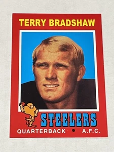 2012 Topps Football Rookie Reprint #156 - Terry Bradshaw - Pittsburgh Steelers - Picture 1 of 2
