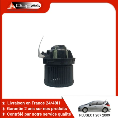 🇫🇷 MOTEUR VENTILATEUR CHAUFFAGE PEUGEOT 207 ➤6441V5 ♻️ - Photo 1/3