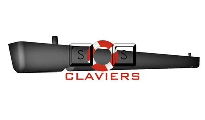 IBM 4704 Keyboard Spare Replacement Tilt Leg Stall Foot Set - Image 1 of 3