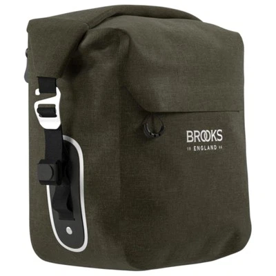 Brooks Scape Pannier Small Fahrrad Gepäckträger Hinten Tasche Wasserdicht Grün - Bild 1 von 4