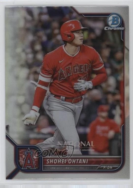 2022 Topps NSCC National Convention Bowman Chrome Shohei Ohtani #NSCC-SO - Image 1 of 2