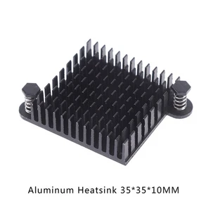 1Pc Aluminum Heatsink 35*35*10MM Cooling Pad South North Bridge Chipset Radia Sh - Afbeelding 1 van 6