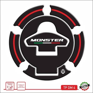 Ducati Monster Compatible Sticker for TP D M4 Resin Fuel Tank Cap - Picture 1 of 1