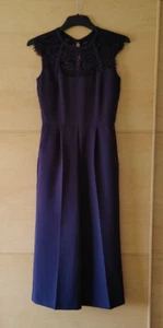 Comma Jumpsuit / Overall Gr. 34 blau mit Spitze festlich 1 x getragen - Bild 1 von 15