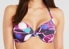 Fantasie Martinique Halterneck Bikini Top Radiant Orchid 5254 Size 32DD