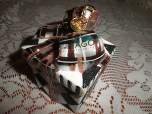 Mackenzie Childs SELTEN EXKLUSIV VIP Del Lago Casino Ornament Glitzer Geschenk Neu im Karton - Bild 1 von 12