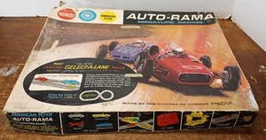 Rare Vintage Gilbert 19164 American Flyer Auto Rama Jaguar select a slot car Set - Picture 1 of 11