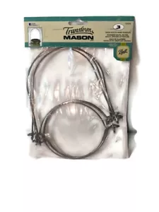 Paquete de 3 manijas de alambre plateado Ball Transform Mason - boca ancha 1024240 - Imagen 1 de 3