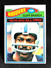 1977 TOPPS "CLIFF BRANCH" OAKLAND RAIDERS #470 NM-MT (COMBINED SHIP)
