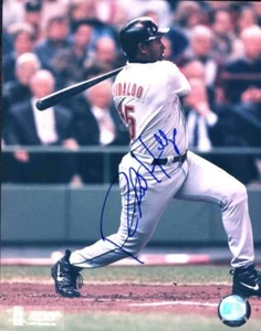 FOTO 8X10 FIRMADA AUTOGRAFIADA POR RICHARD HIDALGO HOUSTON ASTROS CON CERTIFICADO DE AUTENTICIDAD - Imagen 1 de 1