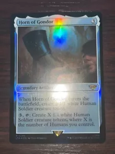 1x FOIL HORN OF GONDOR - Lord of the Rings - MTG - Magic the Gathering - Picture 1 of 1