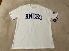T-shirt homme New York Knicks Ultra Game blanc S/S déchiré XL : Taille XL - NEUF AVEC ÉTIQUETTES
