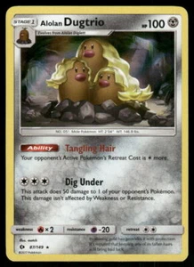 #087/149 Alolan Dugtrio Blister Exclusives - Picture 1 of 1