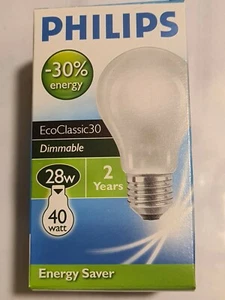 10 Lampade 28w come A 40 Watt Alogene Philips E 27 disponibili tutte le potenze - Foto 1 di 2