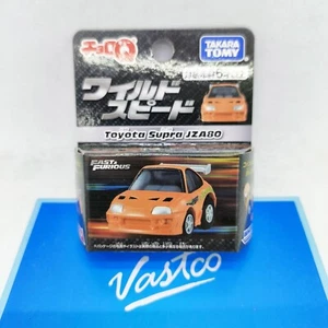 Takara Tomy Choro-Q Fast & Furious Supra JZA80 Pull Back Wheelie 207027 - Picture 1 of 6