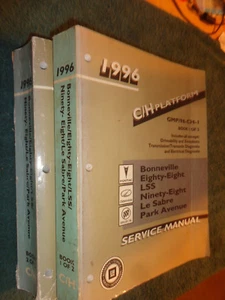 Pontiac Bonneville 1996/Olds 88 98/Buick Lesabre Park juego manual de tienda Anenue - Imagen 1 de 3