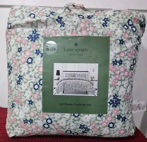 Set completo piumone regina KATE SPADE 'FIORI SERA' cotone floreale multicolore - Foto 1 di 8