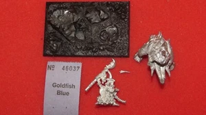Spiele Workshop Warhammer Skarsnik und Gobbla Goblin Squig Metall Orks GW Schamane - Bild 1 von 5