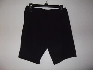 S.O. - GIRLS - BIKE SHORTS - LONG - BLACK - SIZE SMALL      (AC-42-49) - Picture 1 of 3