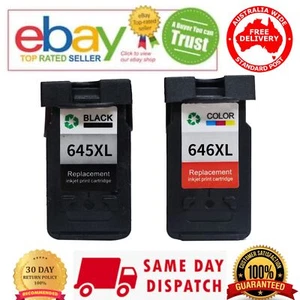 Black/Color PG-645XL CL-646XL Ink For Canon MG3060 2460 TR4560 MX496 TS3160 3360 - Picture 1 of 14