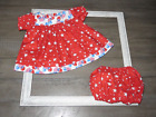 Handmade Doll Clothes for 20" - 22" Cabbage Patch Dolls - "Patriotic Girl" Dress