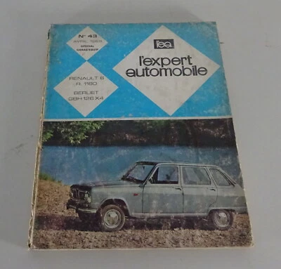 Manual De Reparación L'Expert Automóvil Renault 6R. 1180 Lyonnaises 04/1969 - Imagen 1 de 4