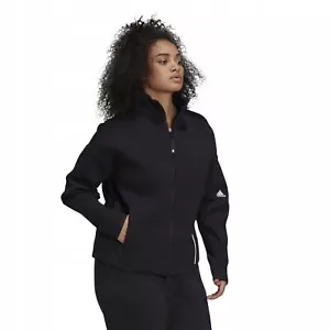 Adidas Z.N.E. Women's Sportswear Track Jacket (Plus Size) Polyester GT4822 - Picture 1 of 6