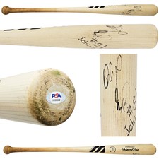 Ichiro Suzuki Autographed 1995 Game Used Mizuno B51 Bat Orix Blue Wave PSA GU 8