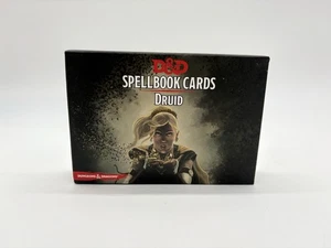 D&D Spellbook Cards: DRUID Dungeons & Dragons Set Of 110 Cards Sealed / New - Picture 1 of 3
