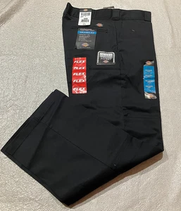 Dickies Double Knee Flex Twill Pant, 34x30, Relaxed Fit, Schwarz, Brandneu - Bild 1 von 5