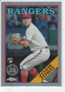 Josh Jung 2023 Topps Chrome Update Series 1988 Topps Baseball #88CU-16 Rookie RC - Picture 1 of 2
