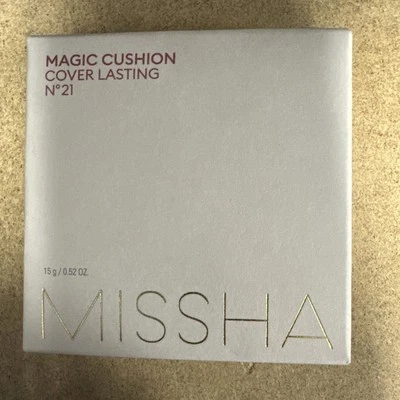 Missha Magic Cushion Cover Lasting No.23, 15g - Light Beige - Image 1 of 2