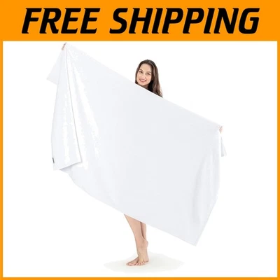 Toalla de baño Jumbo suave y absorbente 40x80" - blanca Foto 1 de 4